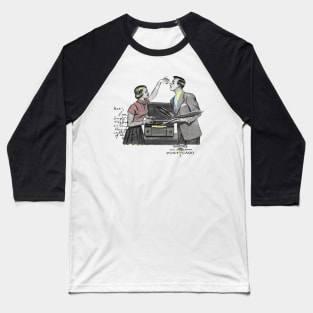 Vintage couple advertisement Baseball T-Shirt